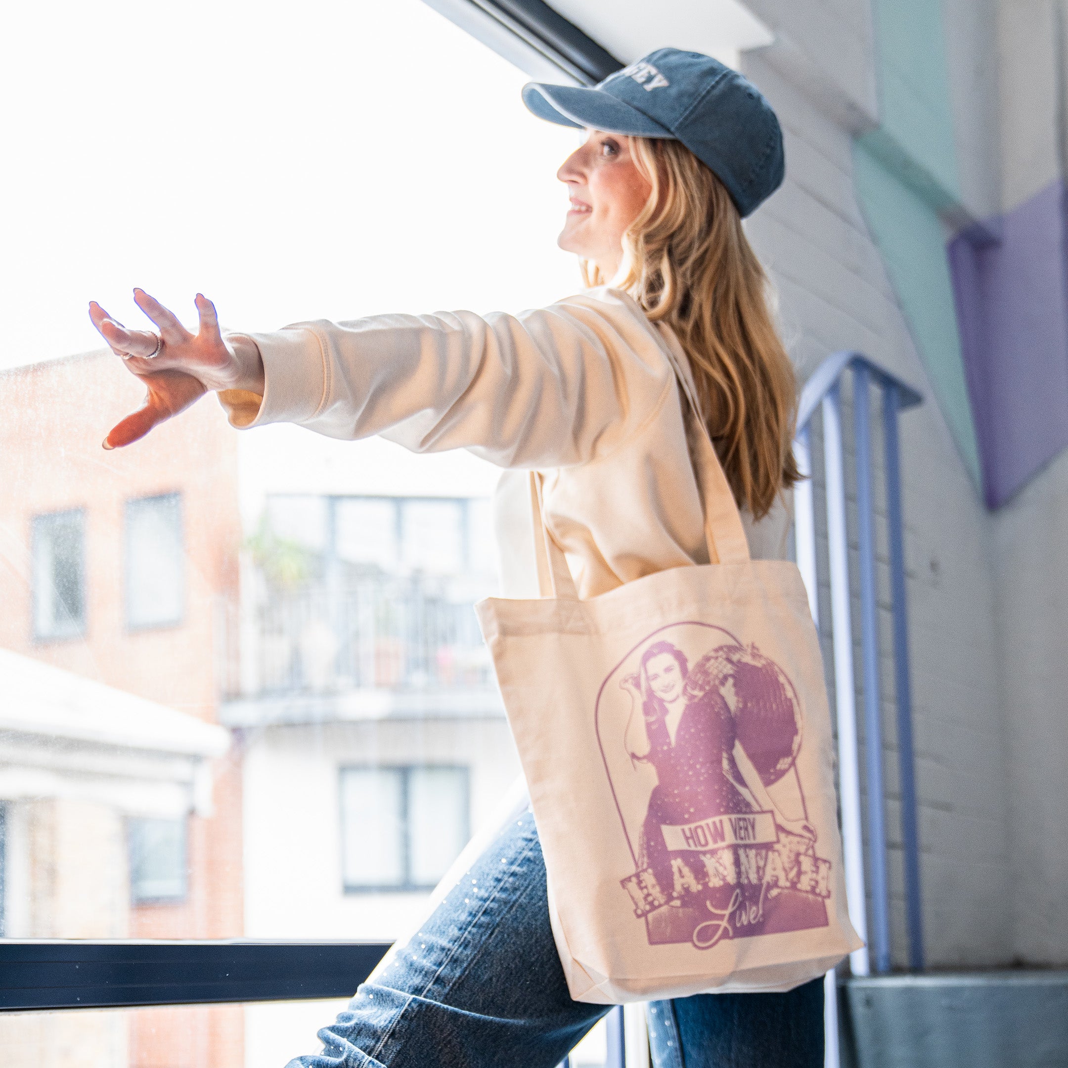How Very Hannah Logo Tote